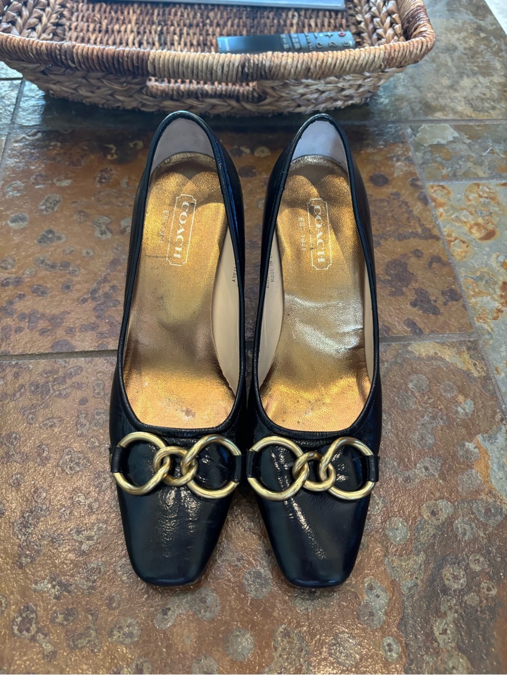 Coach Patent Leather Pump